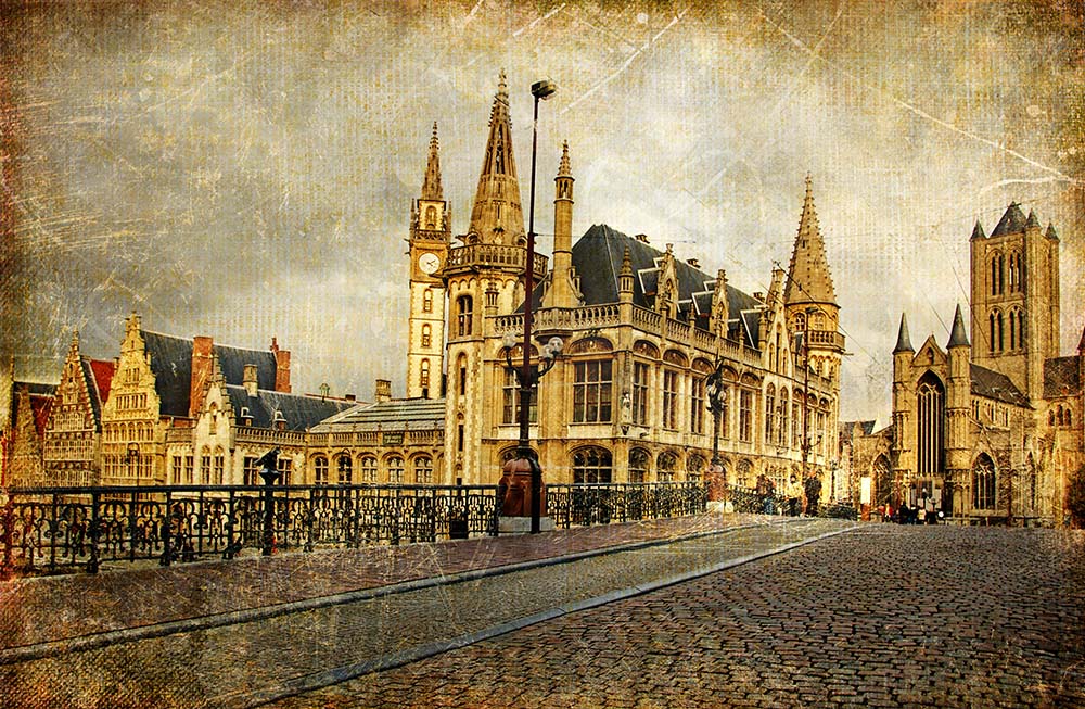 

Фотообои ArtSide Старинный замок (7841) Базальт