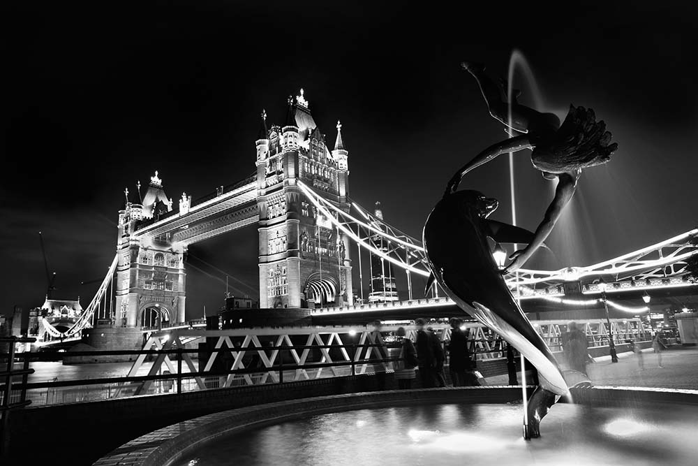 

Фотообои ArtSide Тауэрский мост ночью (8451) Штукатурка