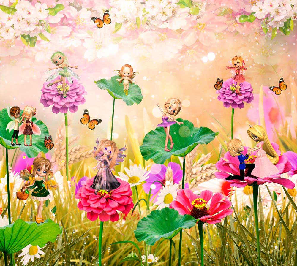 

Фотообои ArtSide Феи цветов (120052020113) Глянец