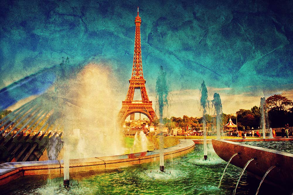 

Фотообои ArtSide Нарисованный Париж (165194084) Деко
