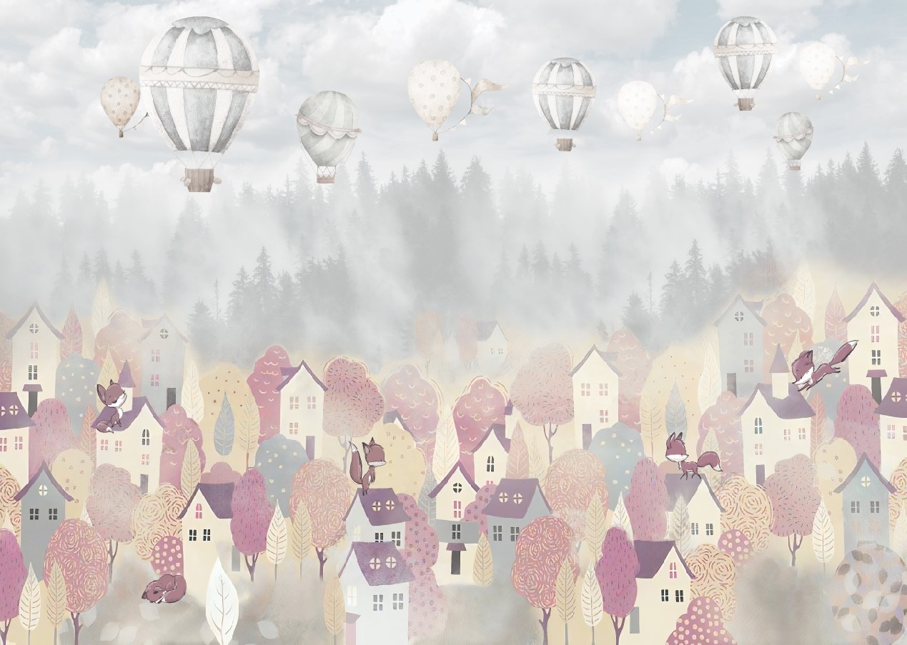 

Фотообои ArtSide Лесные домики (2120420212) Холст