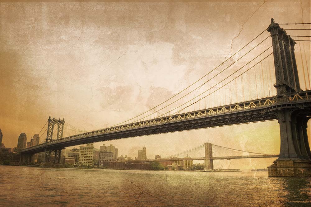 

Фотообои ArtSide Винтажный мост (0060) Изморозь
