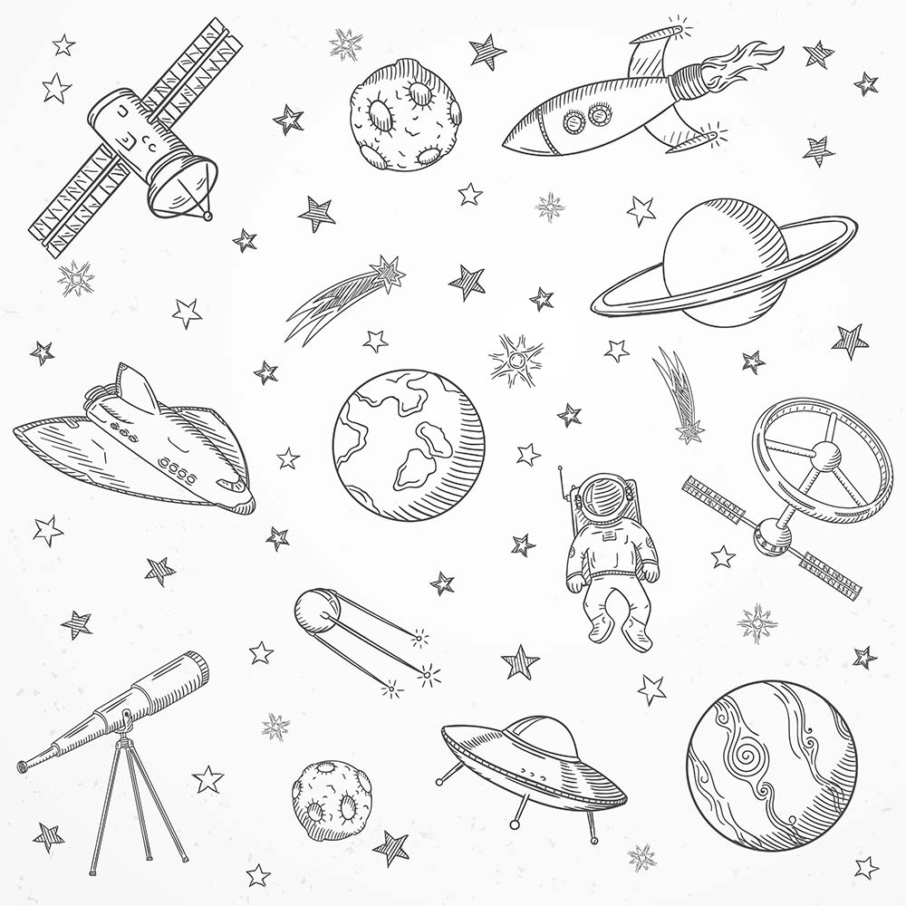 Рисунки по теме астрономия