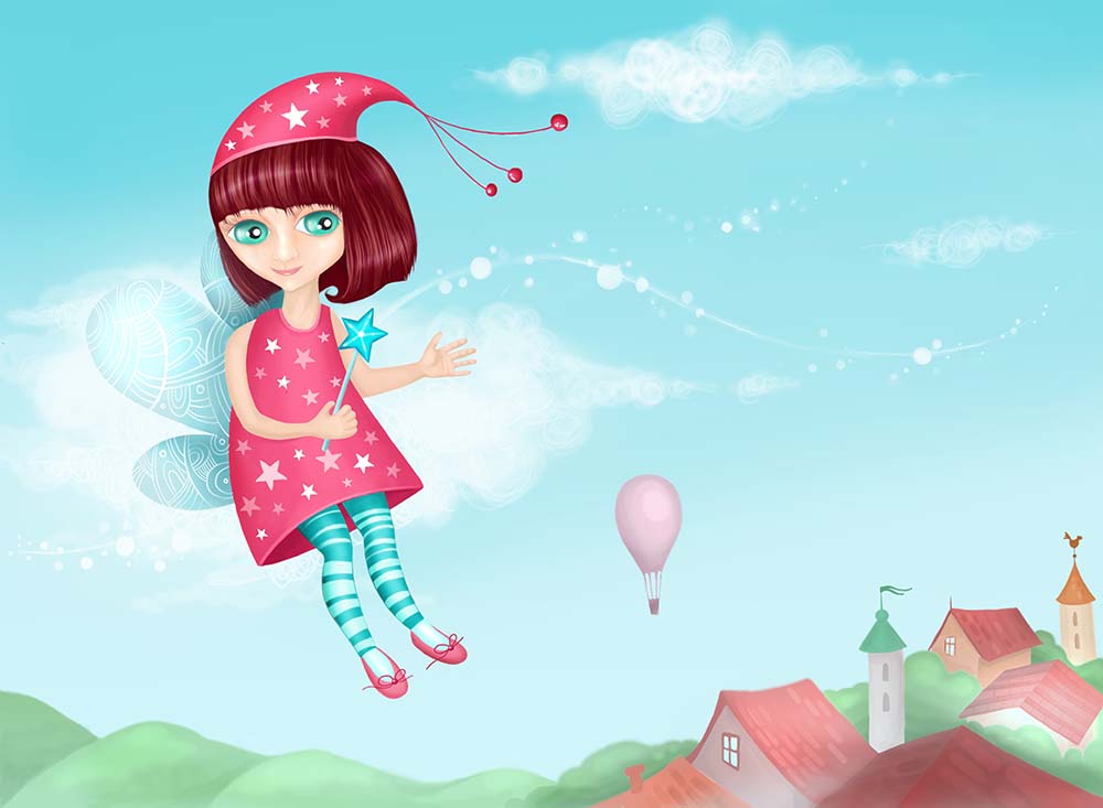 

Фотообои ArtSide Фея (48897283) Холст