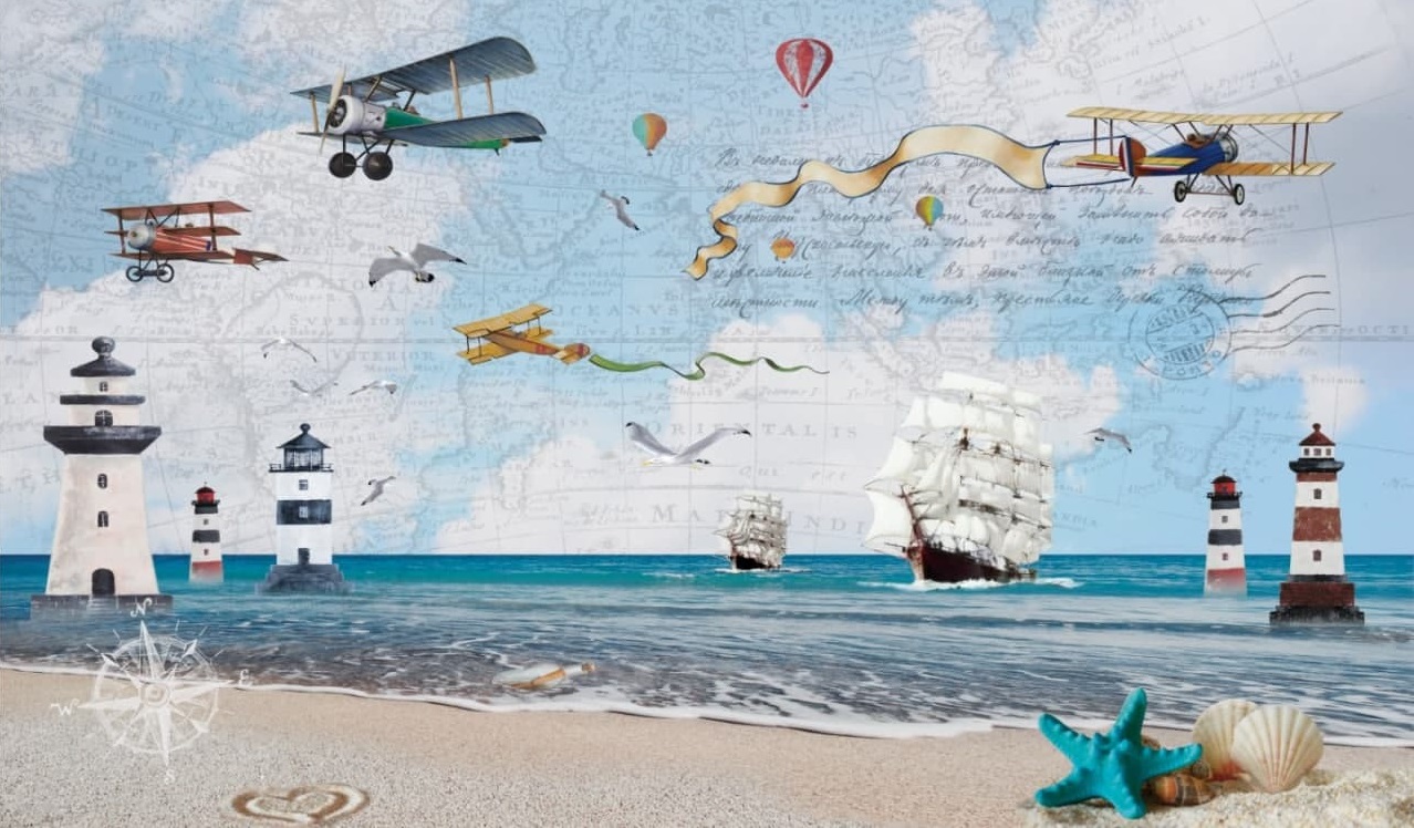 

Фотообои ArtSide Морской пейзаж (3151220201) Изморозь