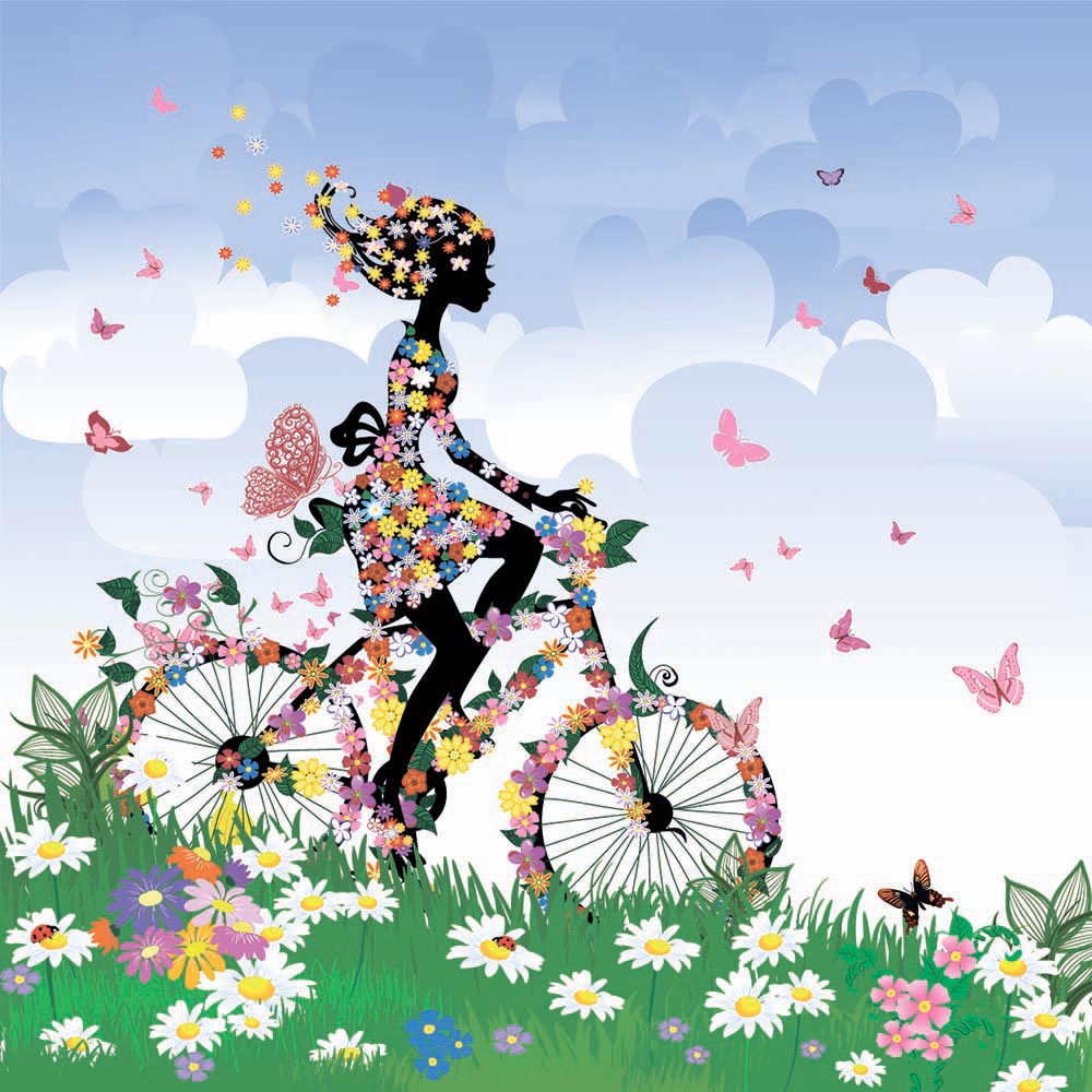 

Фотообои ArtSide Фея цветов (4947) Изморозь