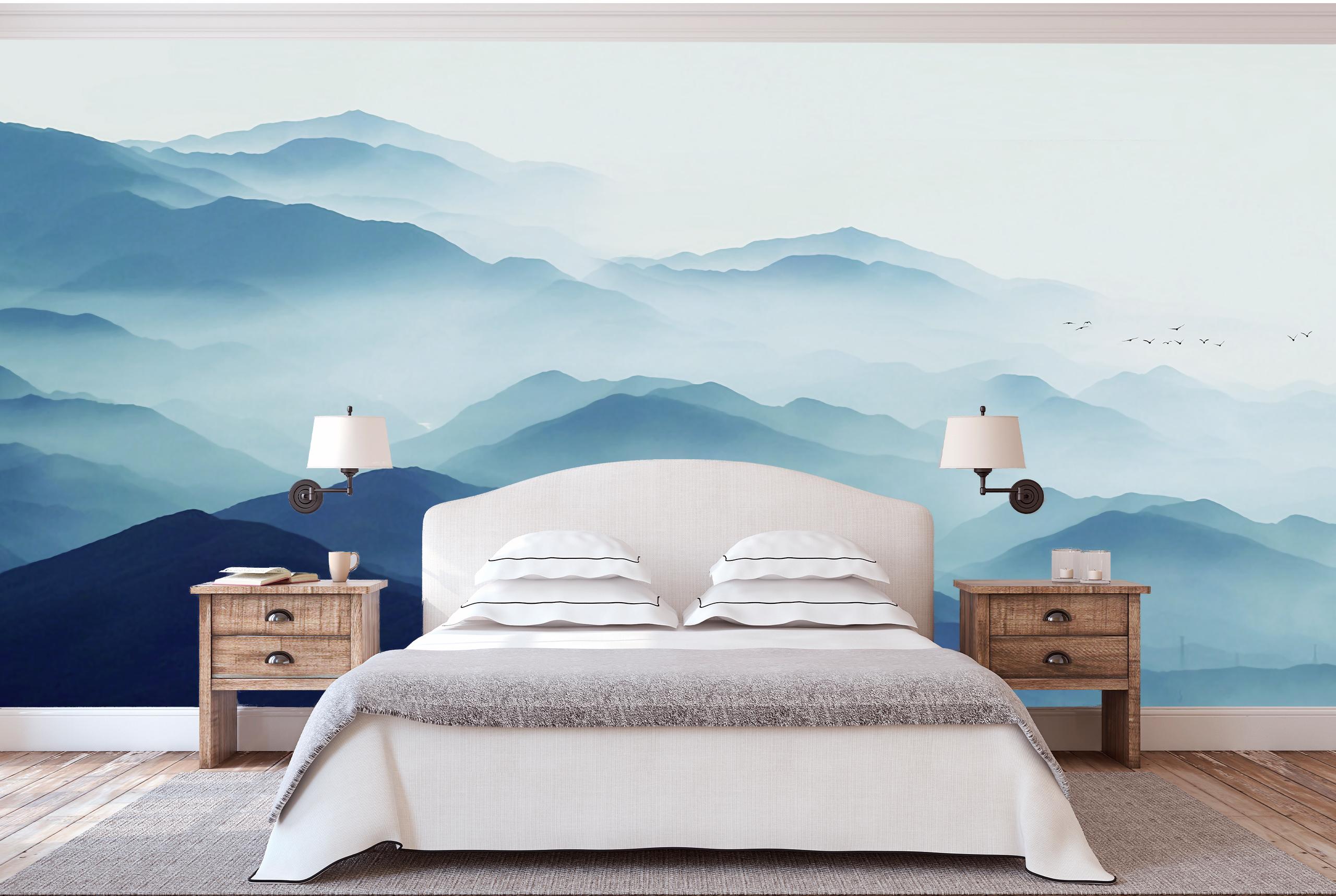 

Виниловые Фотообои Walldeco Туманный лес 285x190 Фреска