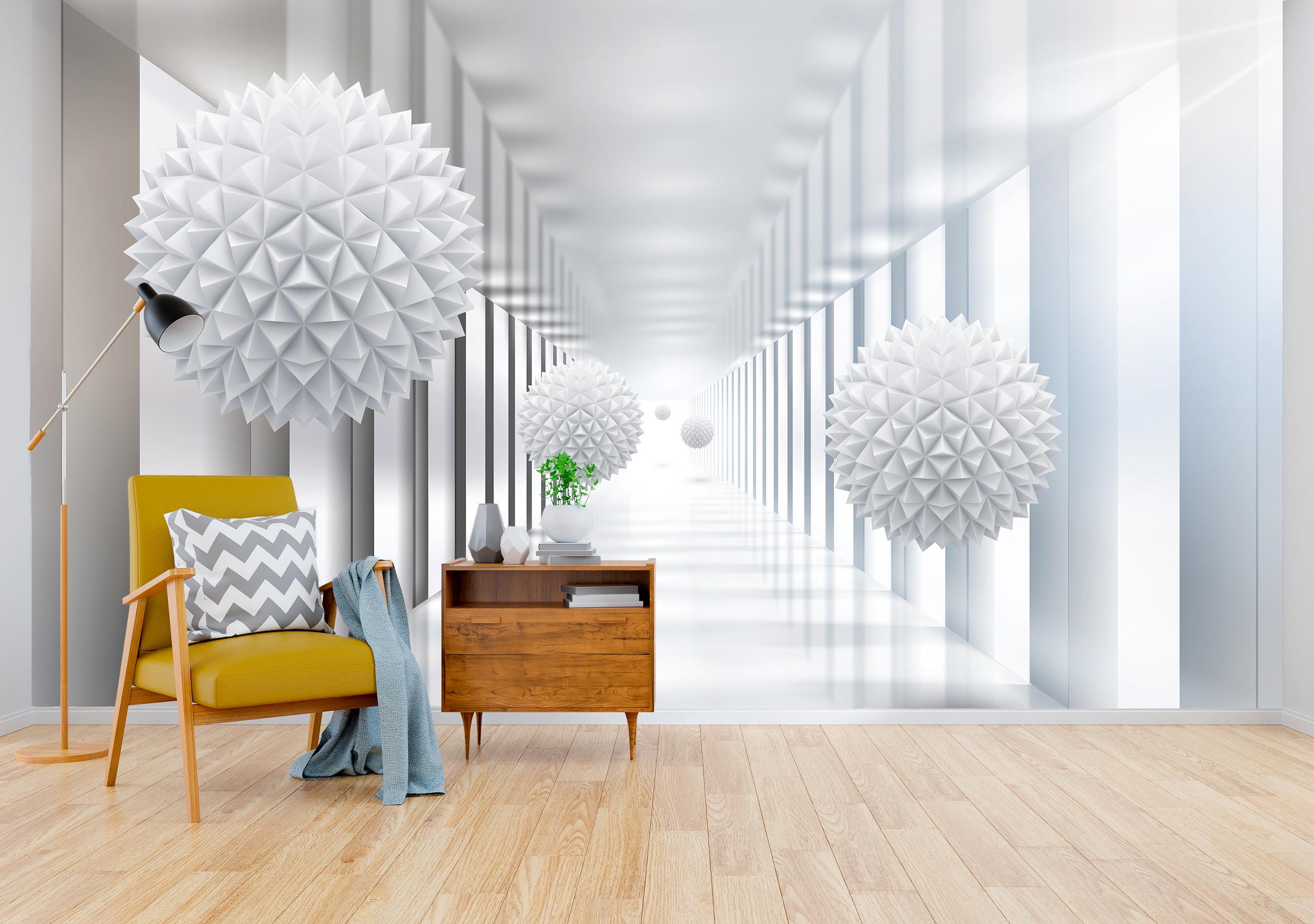 

Фотообои на самоклеющейся основе Walldeco 3Д сферы 400x260 Лоск