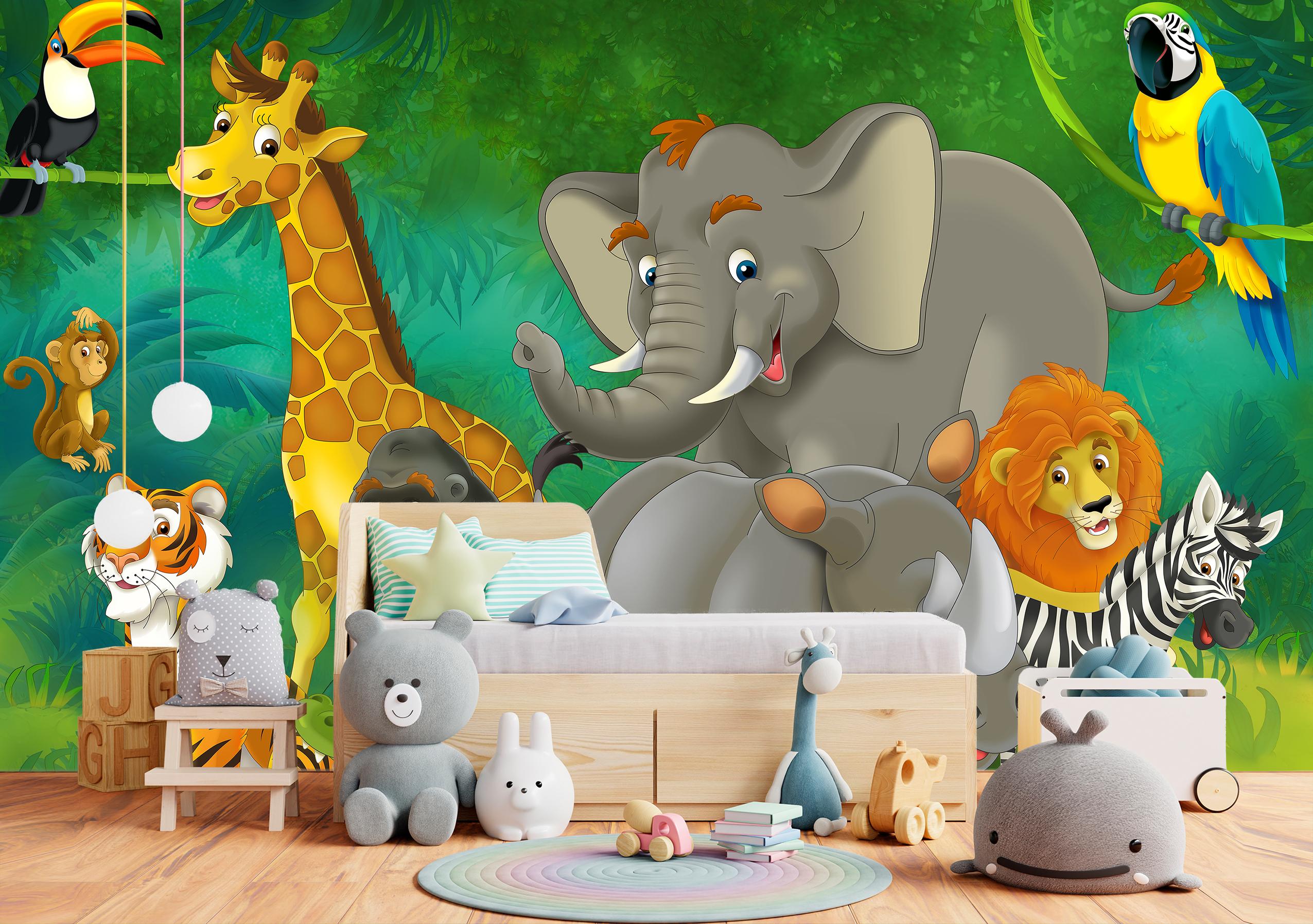 

Флизелиновые Фотообои Walldeco Сказочные животные 200x130 Бриз