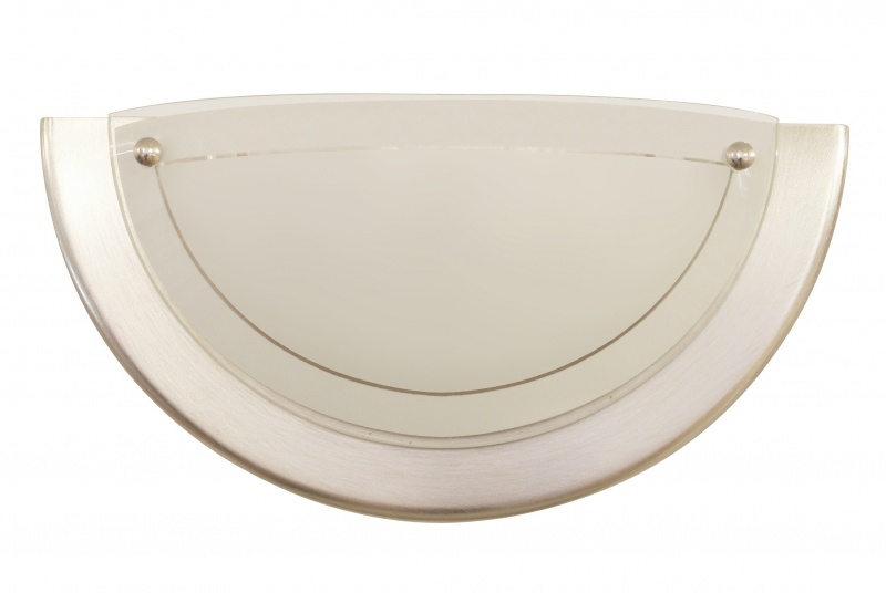 

Бра настенное накладное в ванную половинка PK-051/1P SN Brille 181005