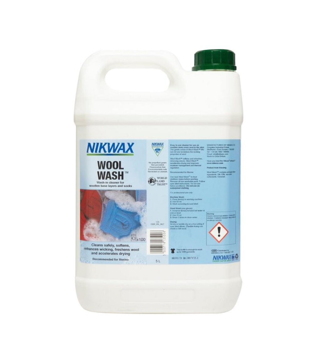 

Средство для стирки шерсти Nikwax Wool Wash 5 л green