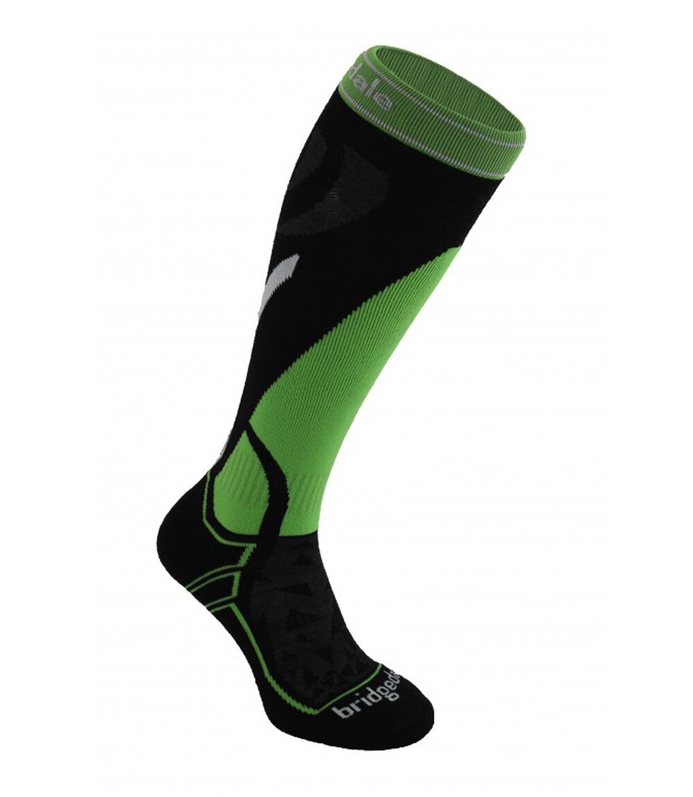 

Носки Bridgedale MerinoFusion™ Ski Vertige Mid black/green (610556.843, Носки Bridgedale MerinoFusion™ Ski Vertige Mid black/green (610556.843.L)