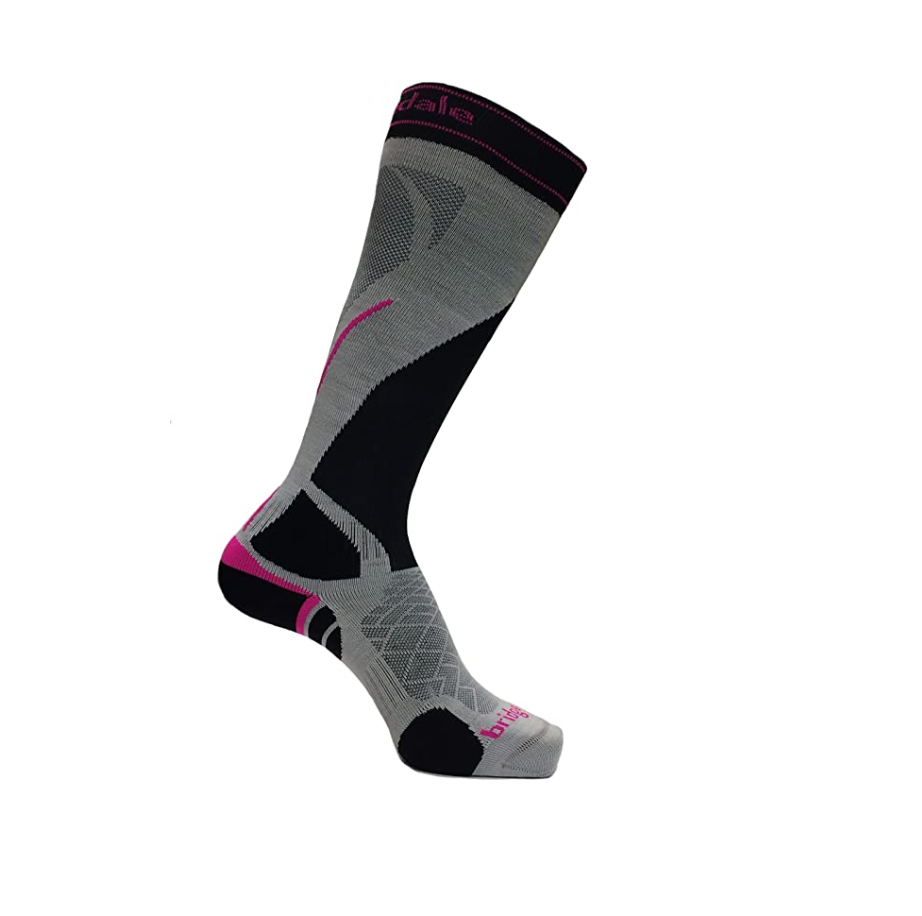 

Носки Bridgedale Ski LightWeight Over Calf Wmn (M.P.) silver/black (710637.852, Носки Bridgedale Ski LightWeight Over Calf Wmn (M.P.) silver/black (710637.852.S)