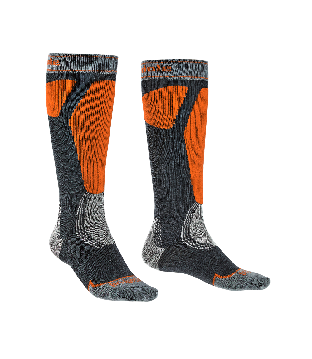 

Носки Bridgedale Ski Easy On Over Calf (M.P.) GUNMETAL/ORANGE (710102.037, Носки Bridgedale Ski Easy On Over Calf (M.P.) GUNMETAL/ORANGE (710102.037.L)
