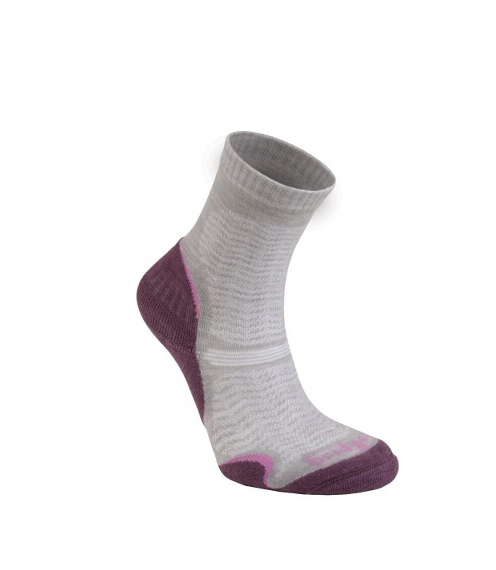 

Носки Bridgedale WoolFusion® Ultra Light Women's aubergine (610620.390, Носки Bridgedale WoolFusion® Ultra Light Women's aubergine (610620.390.M)