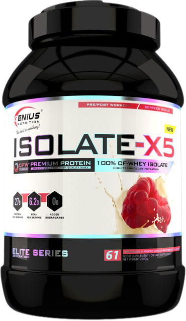 

Протеин Genius Nutrition Isolate-X5 2000 г Шоколад-малина (7398007461140)