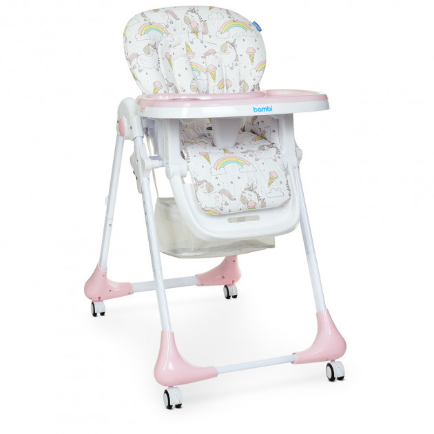 

Стульчик для кормления Bambi M 3233 Unicorn Pink (23102) Розовый