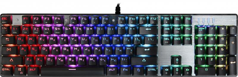 

Клавиатура Motospeed CK104 Outemu RGB (mtck104cmr) Silver USB
