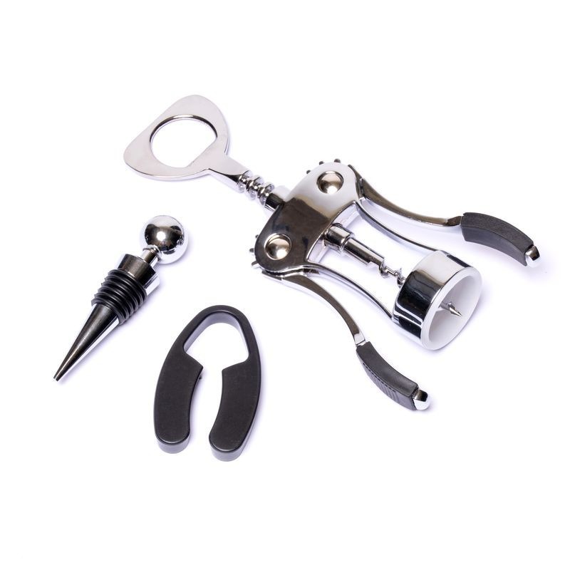 

Набор сомелье штопор для вина пробка и ножик Decanto