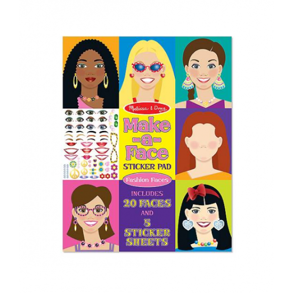 

Набор стикеров для творческого развития Make-up Melissa & Doug