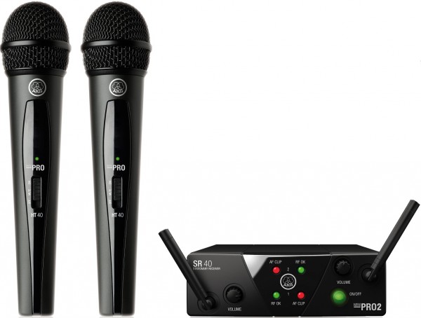 

Микрофон AKG WMS40 Mini2 Vocal Set BD ISM2/3 (WMS40 Mini2 Vocal Set BD ISM2/3)
