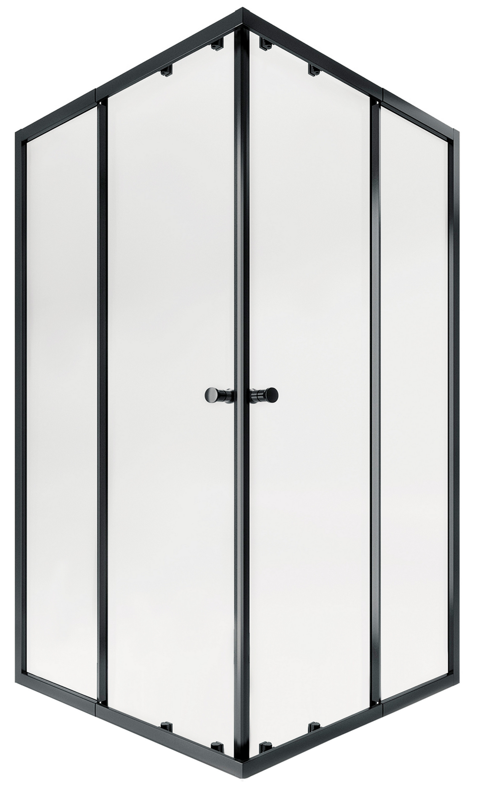 

Душевая кабина Qtap Pisces BLA107-9SC5 75-90x75-90 см стекло Clear 5 мм без поддона