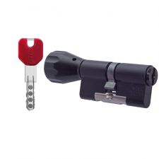 

Цилиндр EVVA MCS (31х71) 5KEY ключ-тумблер черный