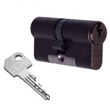 

Цилиндр EVVA EPS (46х81) 3KEY ключ-ключ бронза
