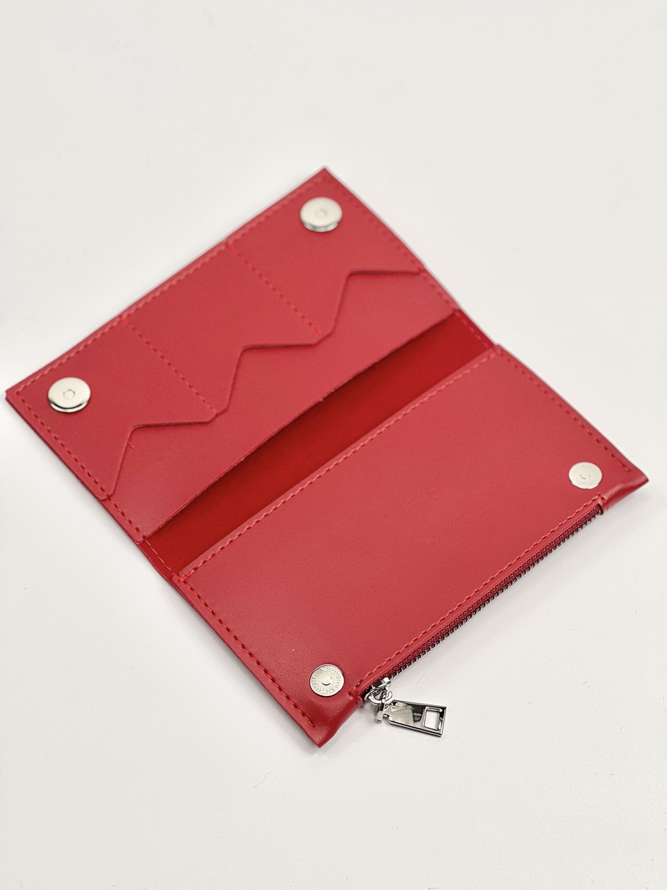 

Кошелек красный женский из экокожи WLT1x4