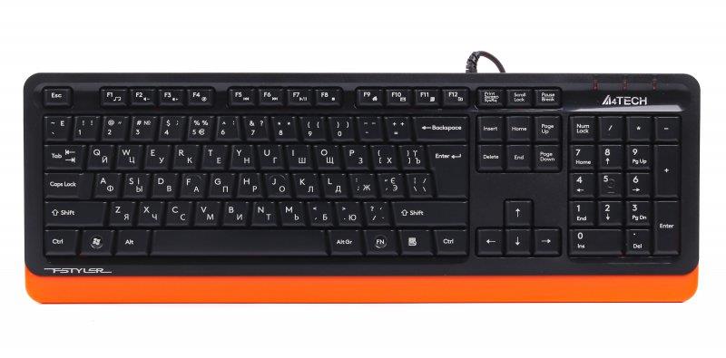 

Клавиатура A4Tech Fstyler FKS10 Orange USB