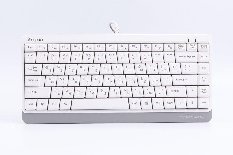 

Клавиатура A4Tech Fstyler FKS11 White USB