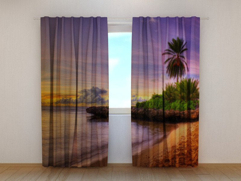 

Фотоштора Wellmiх Пляж на закате