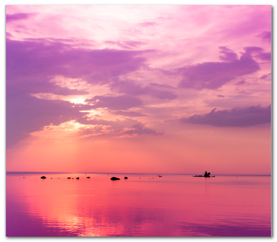 

Картина Арт-Холст Сиреневый закат над морем №1657 (50x70см)