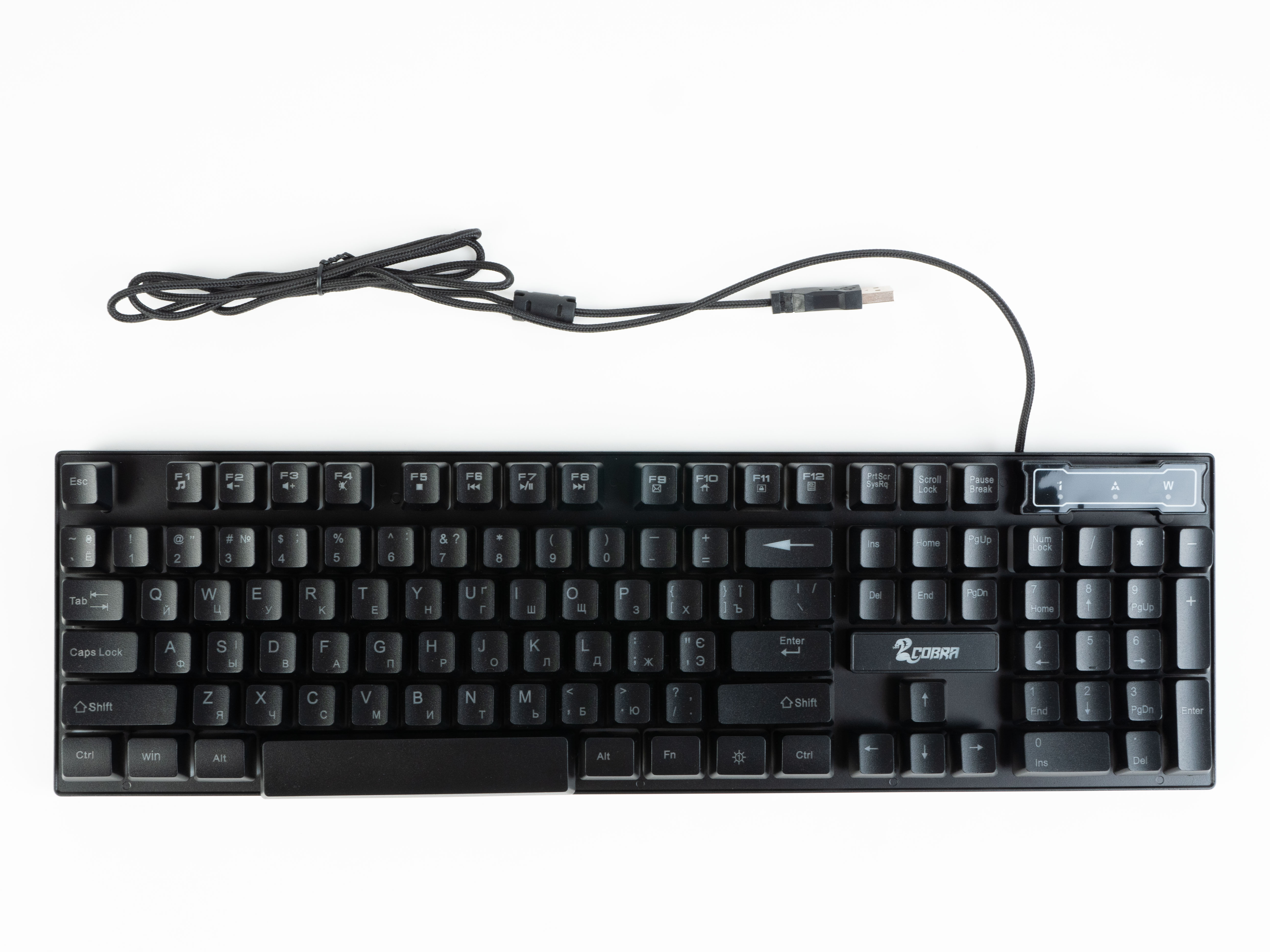 

Клавиатура COBRA GK-103 Ukr Black USB