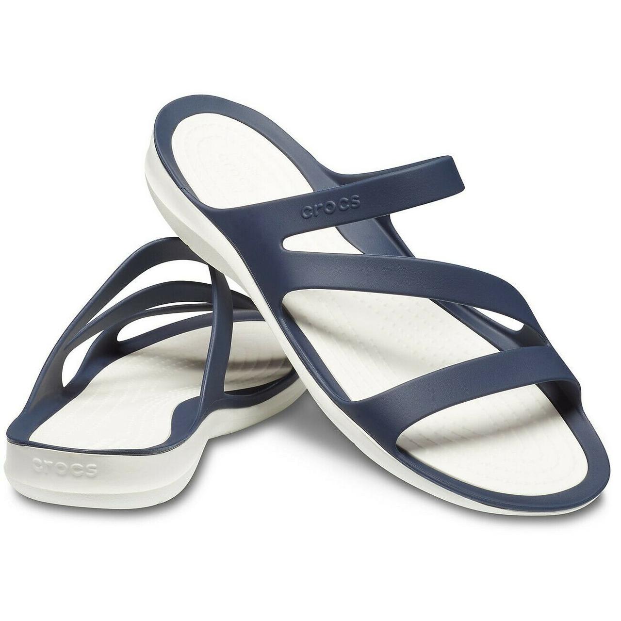 

Женские шлепанцы Crocs Swiftwater Sandal 41 Cиний 203998