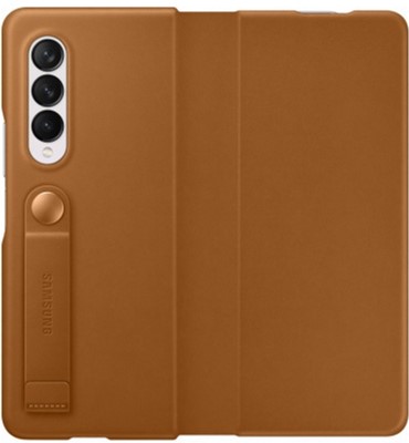 

Панель Samsung Leather Flip Cover для Samsung Galaxy Z Fold3 Camel (EF-FF926LAEGRU)