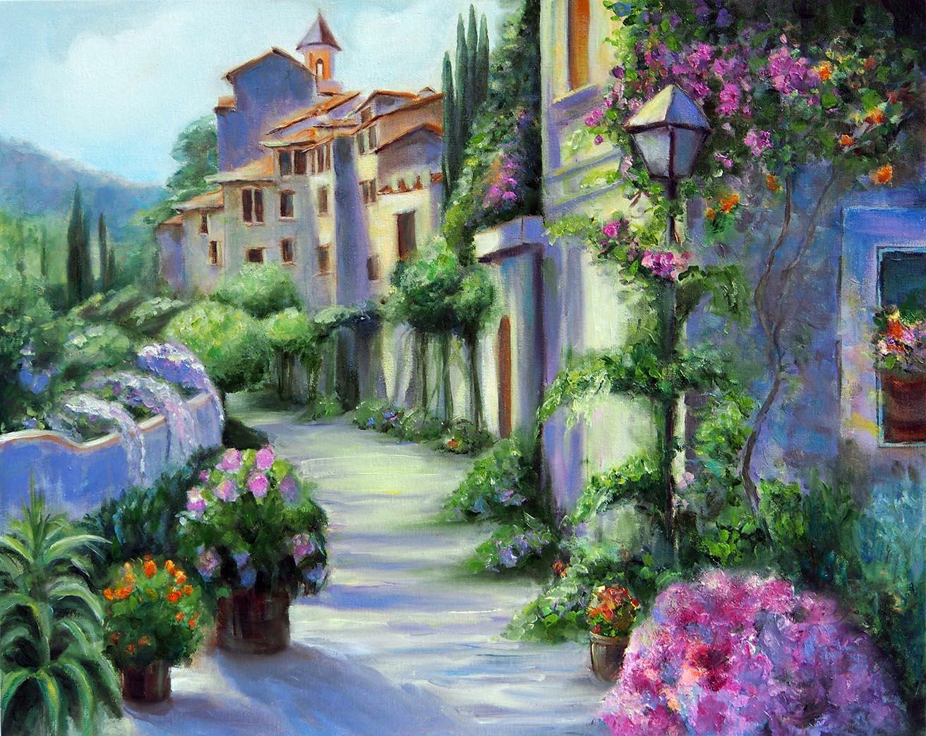

Картина Арт-Холст Старый город №28011 (90x60см)