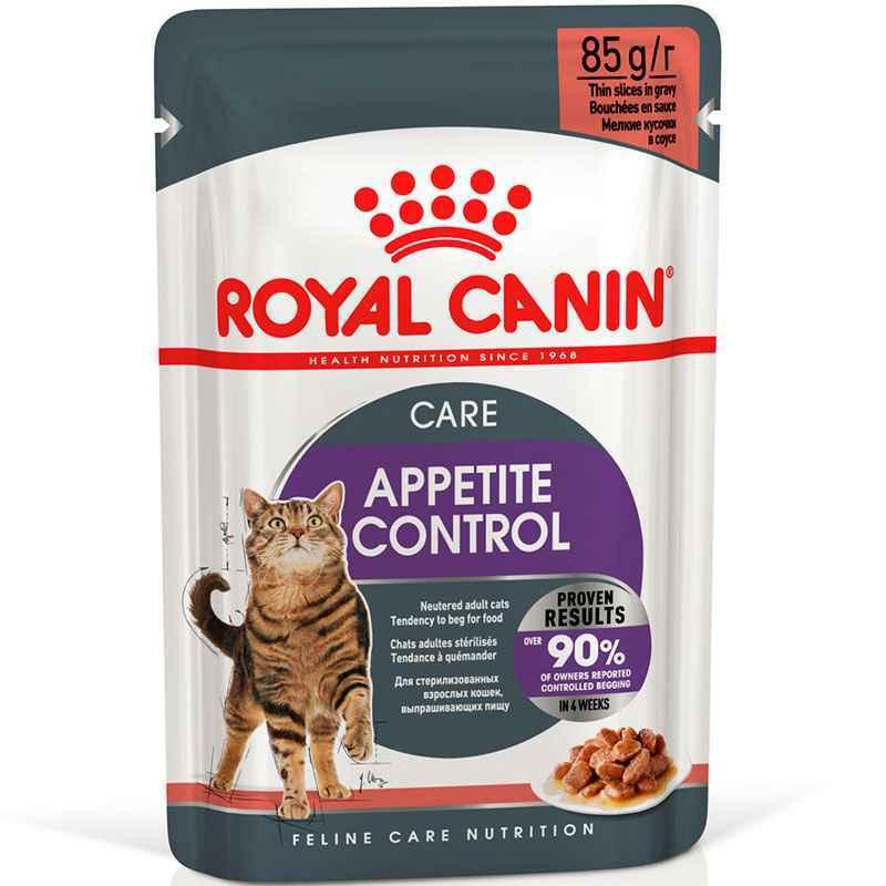 

Влажный корм для котов Royal Canin Appetite Control в соусе 85г*12шт(упаковка) (1466001up)