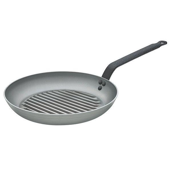 

Сковорода-гриль индукционная De Buyer Carbone Plus 26 см 5530.26