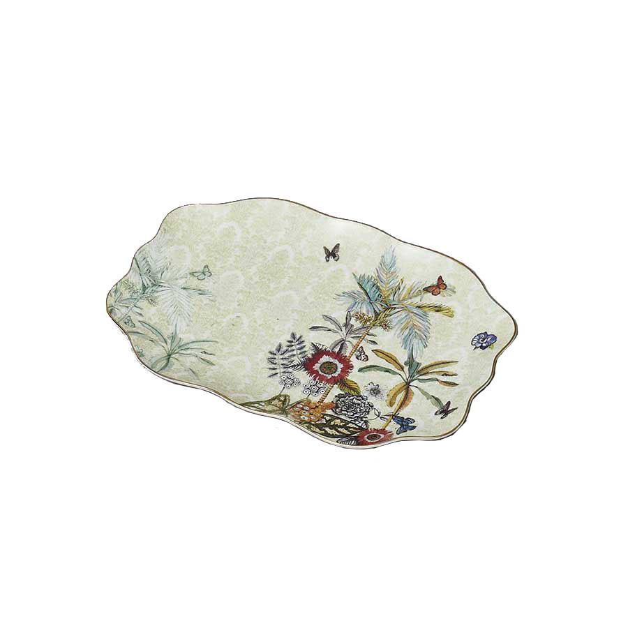 

Блюдо овальное Henriette Secret Garden 26*18 см D17446