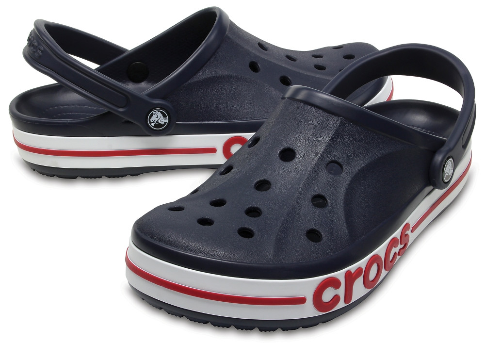 

Сабо Crocs Bayaband Clog 39 темно-синий/белый 205089