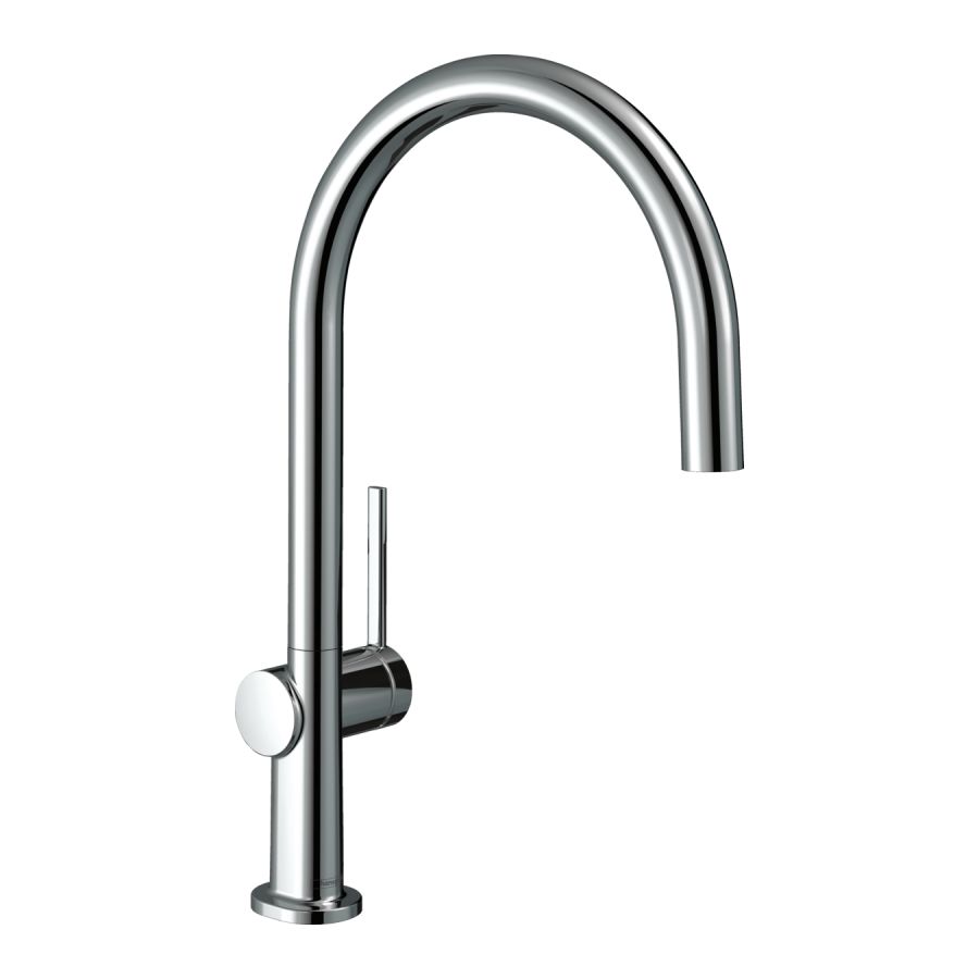 

Cмеситель на кухню однорычажный HANSGROHE TALIS хром латунь 72804000