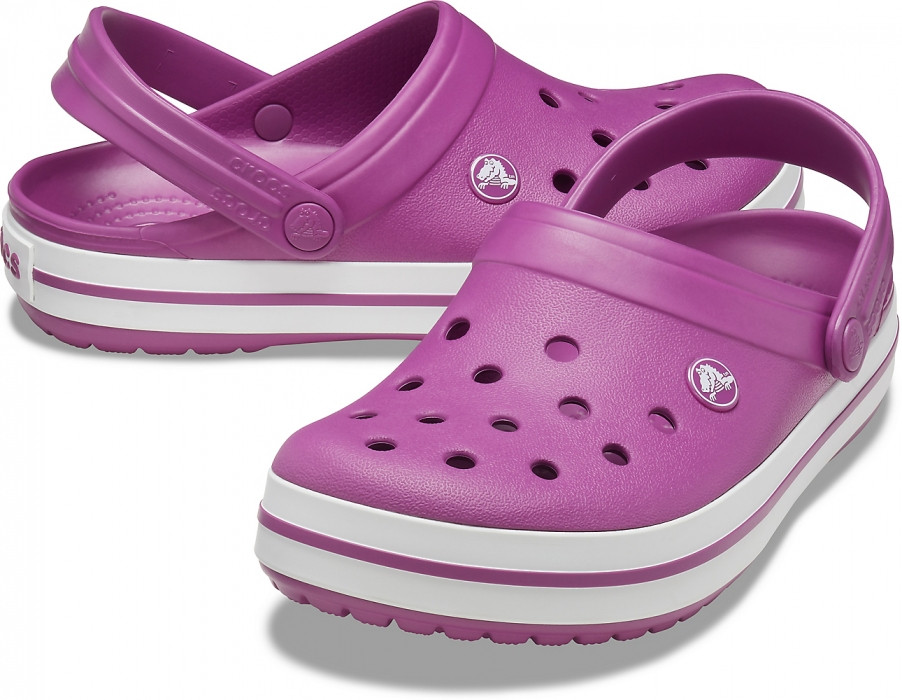 

Сабо Crocs Crocband 42 сиреневый/белый 11016