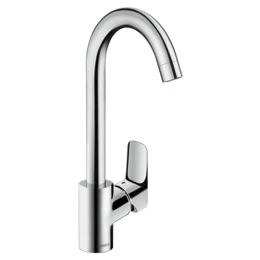 

Cмеситель для кухни однорукояточный HANSGROHE Logis M31 хром латунь 71835000
