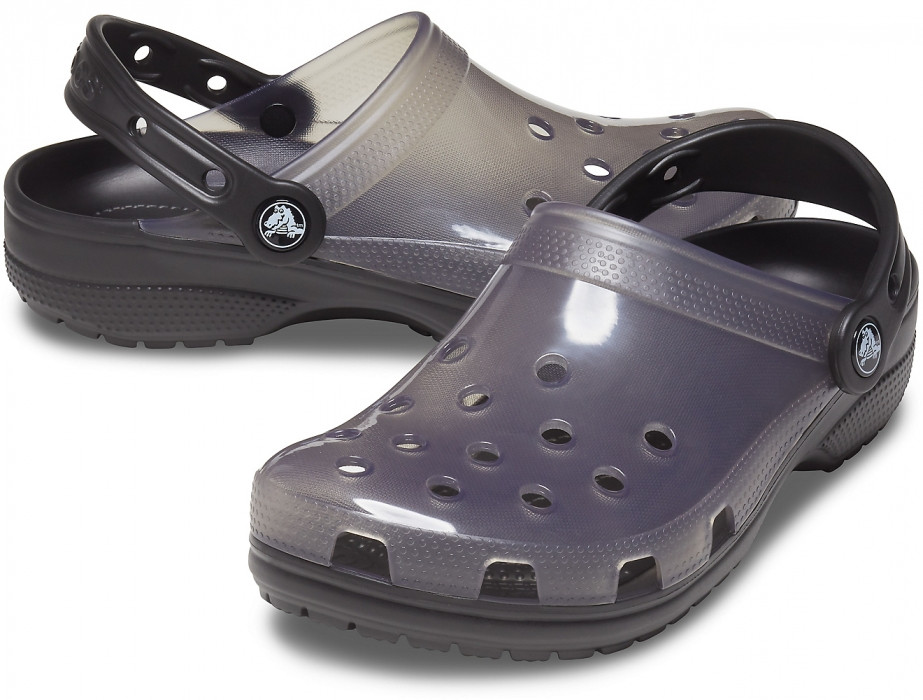 

Сабо Crocs Classic Translucent Clog 45 Черные 206908