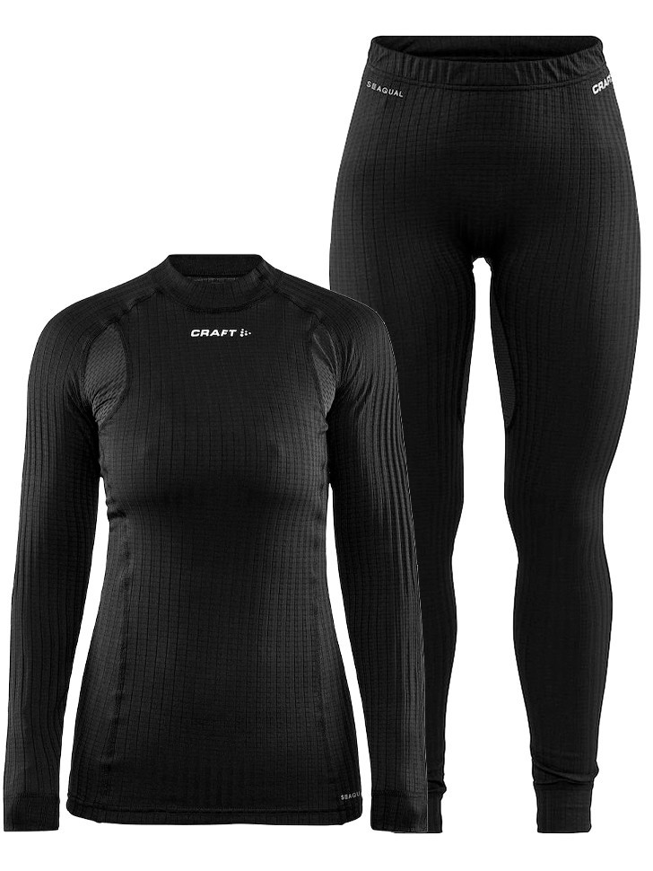 

Женский комплект термобелья CRAFT Active Extreme X 1909673(77)-999000 Black, Женский комплект термобелья CRAFT Active Extreme X 1909673(77)-999000 Black S