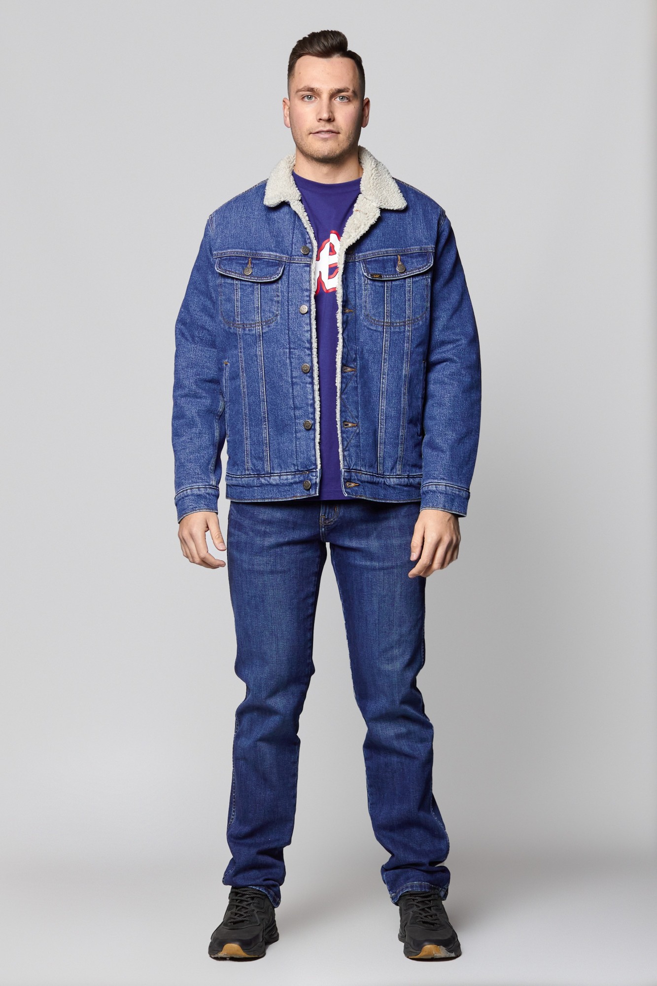 

Шерпа Lee Sherpa Jacket Regular Fit Синий XXL-00