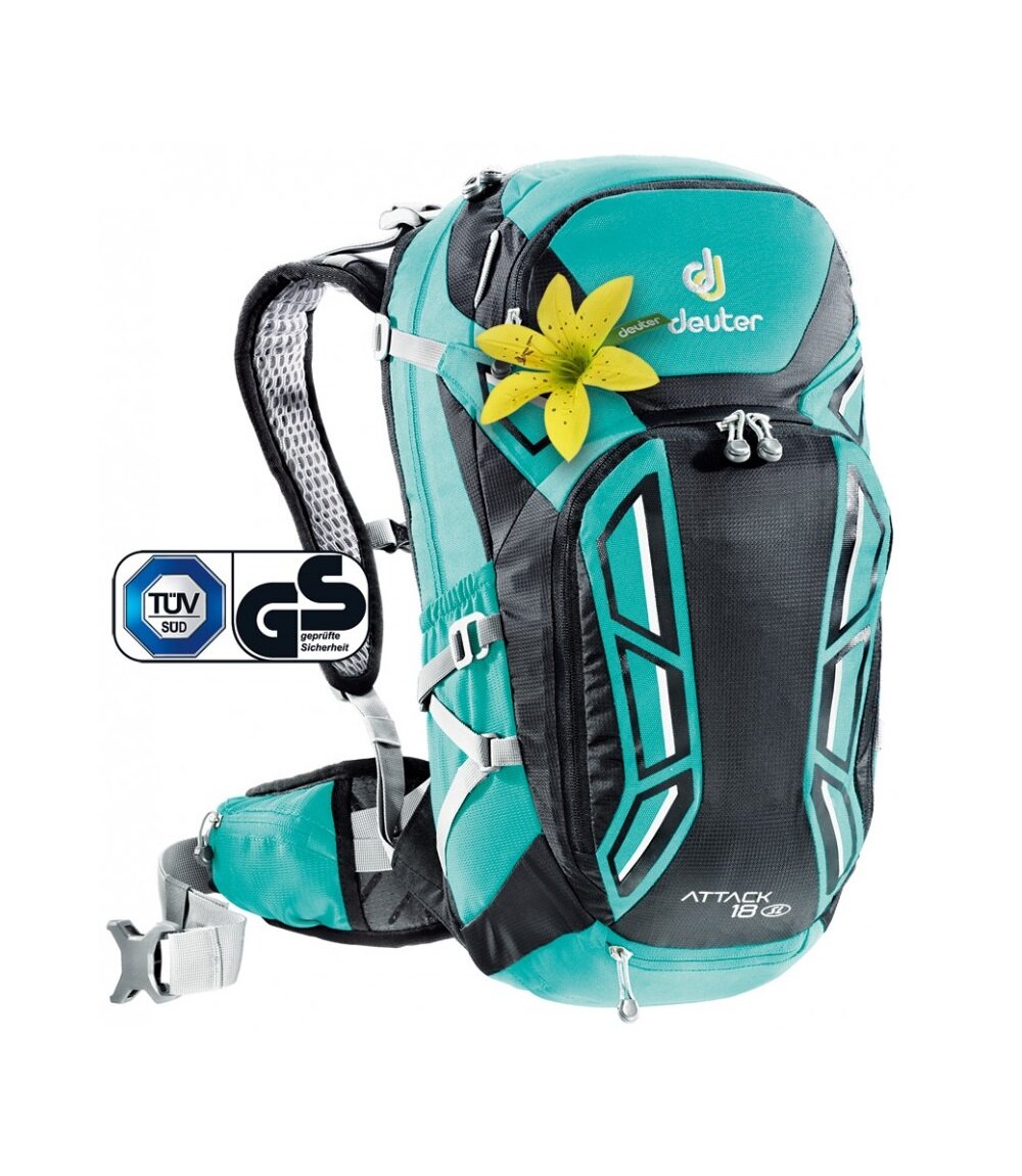 

Рюкзак Deuter Attack SL, 18 л, mint-black