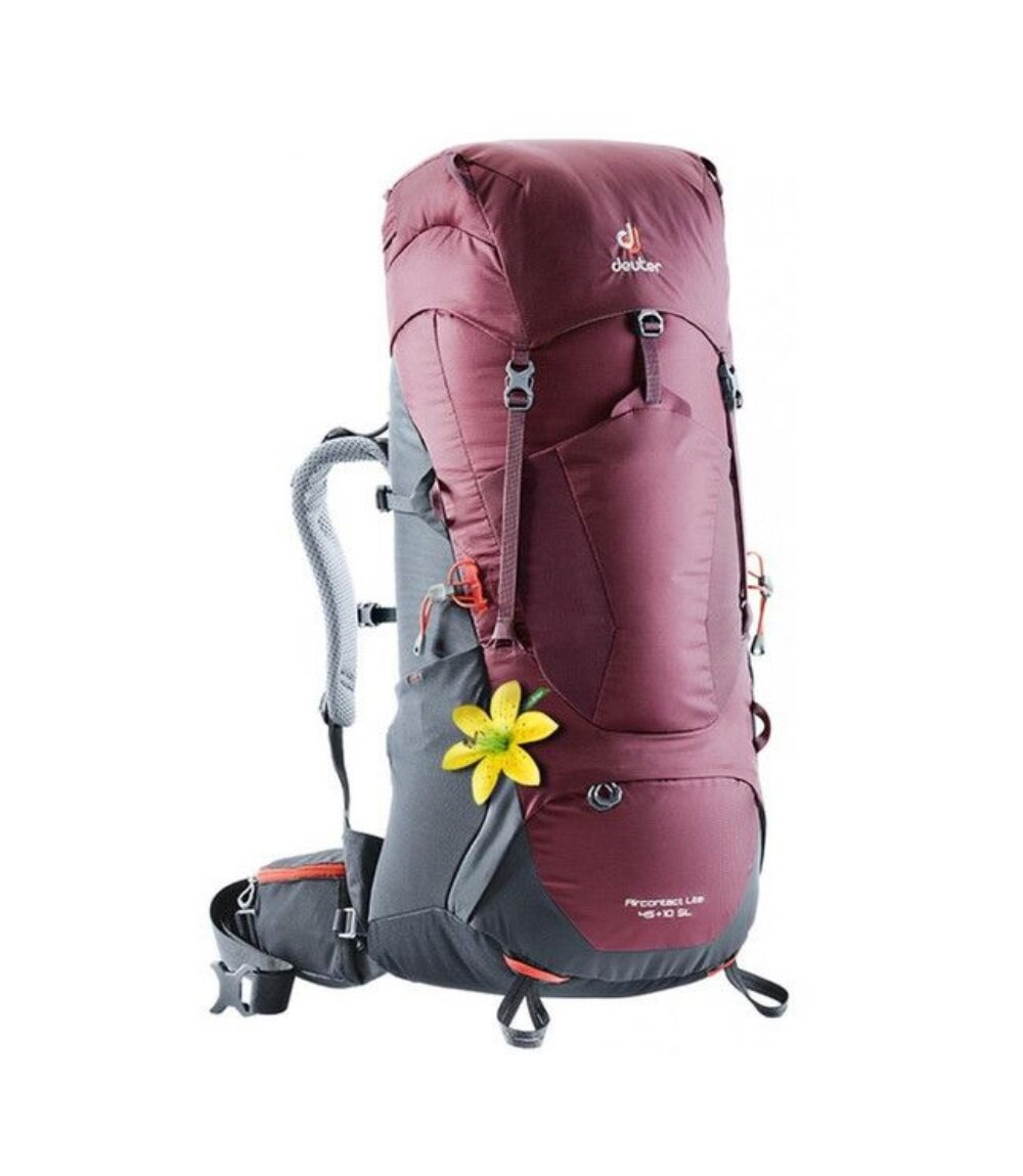 

Рюкзак Deuter Aircontact Lite 45+10 SL One size Maron/graphite (3340218 5423)