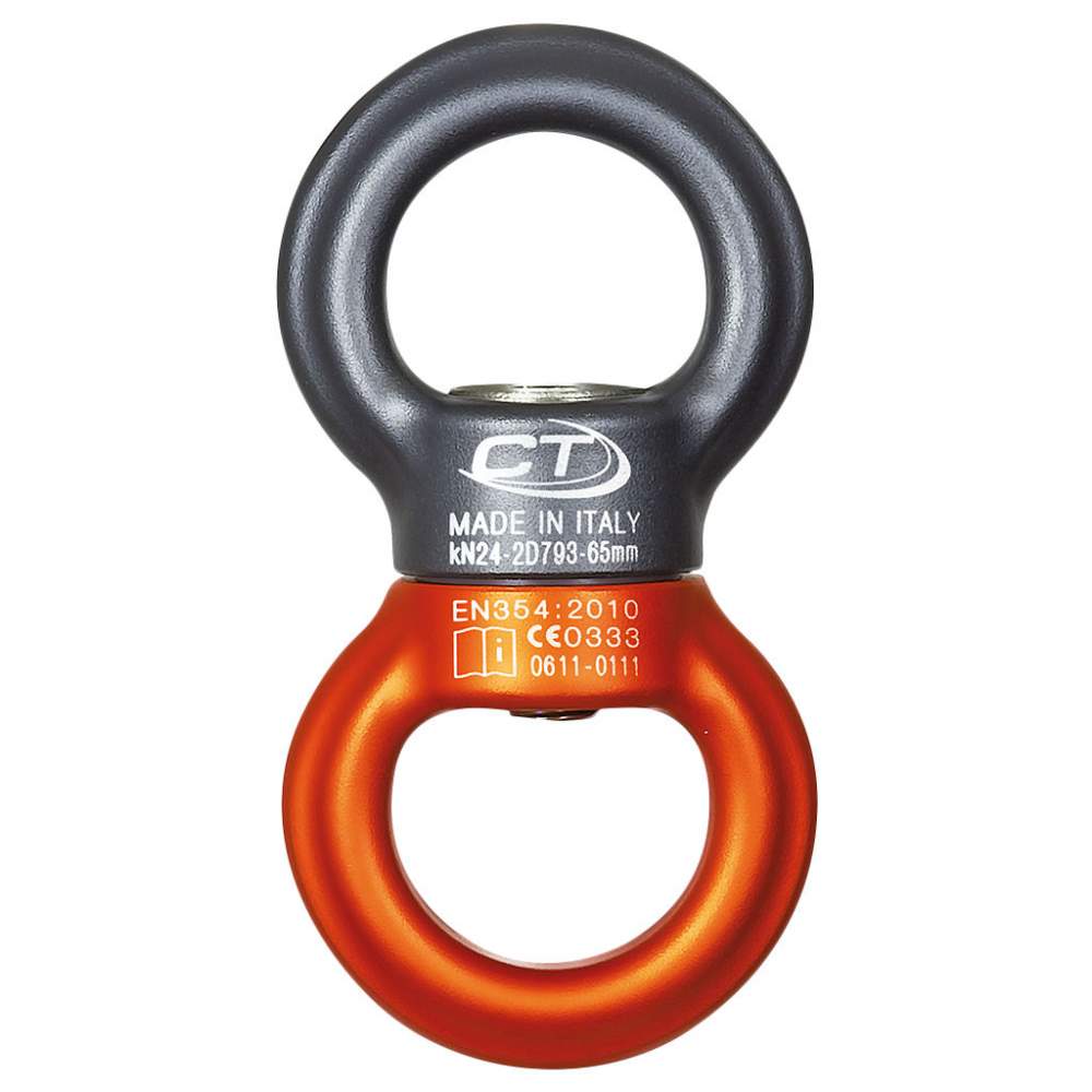 

Вертлюг Climbing Technology Twister titanium/lobster (2D793)